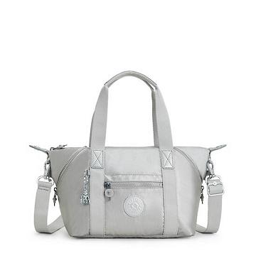 Kipling Art Mini Metallic Schoudertassen Zilver | België 1834PJ